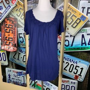 Blue Kenneth Cole Reaction LG Top